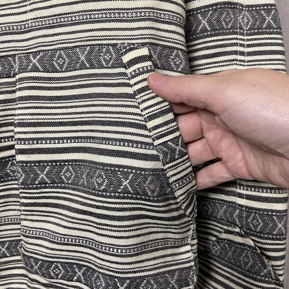 Anthropologie Capulet Women's S Fieldwalk Anorak Hooded Jacket Southwest Print - Picture 2 of 14